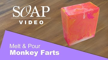 Monkey Farts, Melt and Pour Soap, Merry Christmas