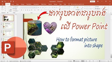 របៀបប្ដូររូបរាងរូបភាពតាមចិត្តក្នុង PowerPoint /how to format picture shape on PP