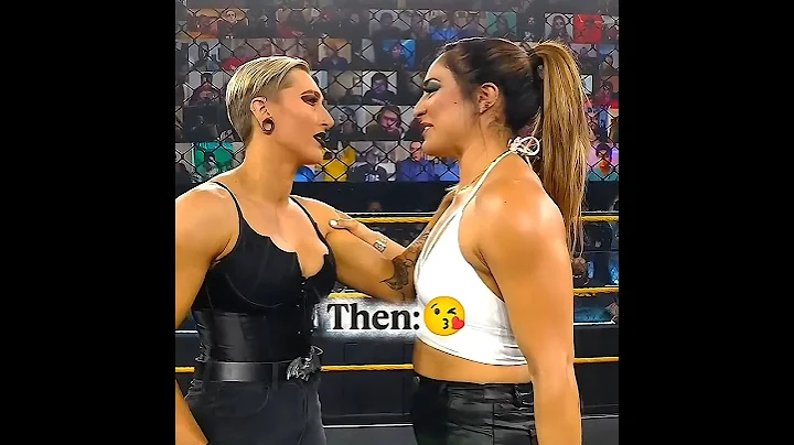Rhea Ripley and Raquel Rodriguez 😔|| Then vs Now🥺#wwe #shorts