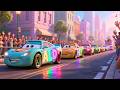 Wroom Wroom Car Parade 🚗🎉 Fun Vehicle Song for Kids | Cars &amp; Trucks Learning Video