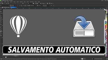 CorelDRAW - Configurar SALVAMENTO AUTOMÁTICO de Arquivos