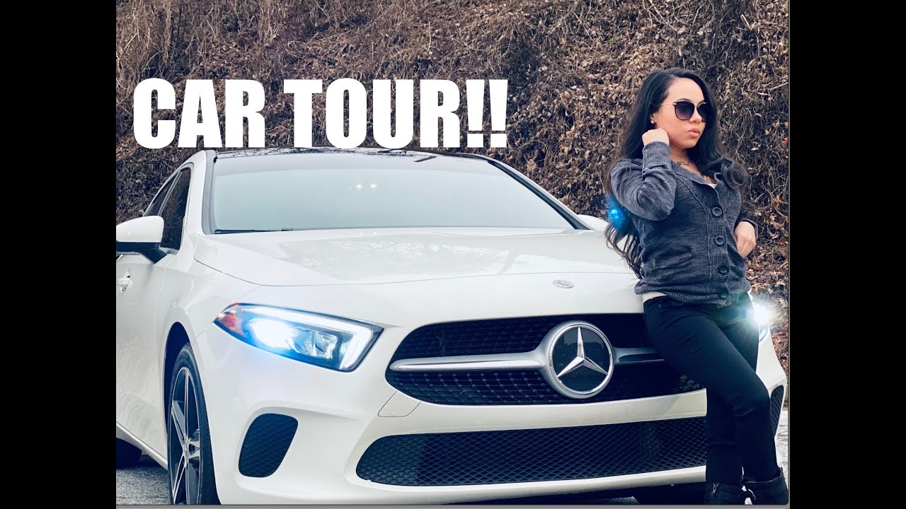 CAR TOUR + WHAT'S IN MY CAR!! MERCEDES-BENZ A220 | FATIMAFRANCESA
