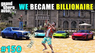 MICHAEL BECAME BILLIONAIRE IN LOS SANTOS | GTA V GAMEPLAY #150