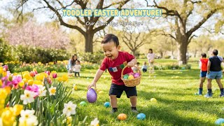 🐣 Baby Easter Egg Hunt Adventure With Friends!#baby #cute #toodler #cutebaby toodlervideos