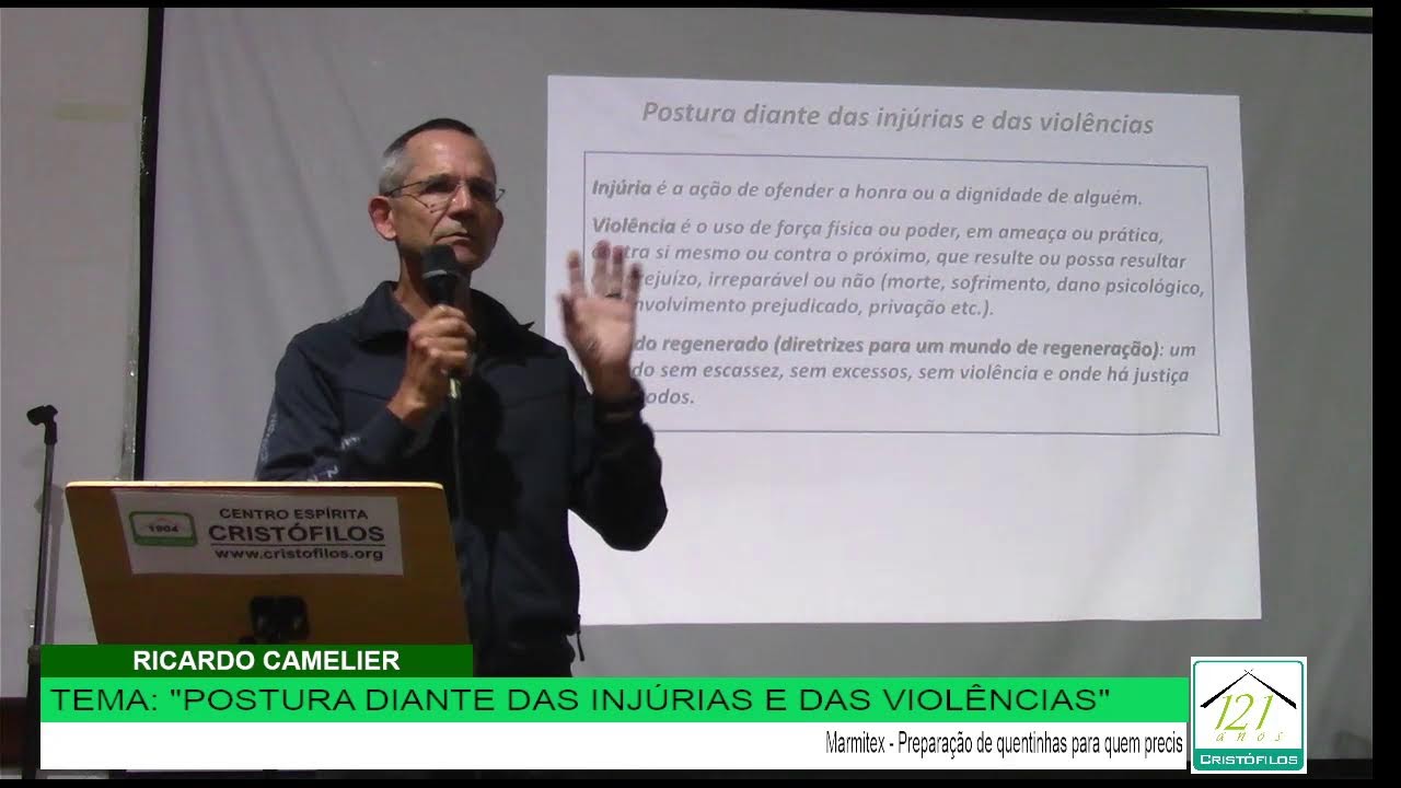 POSTURA DIANTE DAS INJÚRIAS E VIOLÊNCIAS