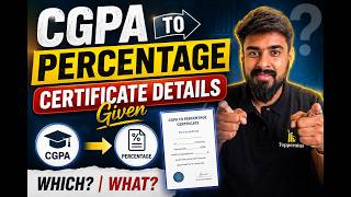 MBA CET Cap Registration Process| CGPA to Percentage Certificate screenshot 4