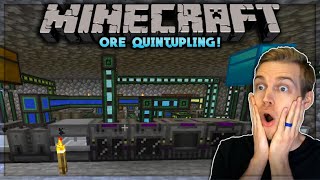 ORE QUINTUPLING!  Surviving with Mekanism Minecraft 1.15