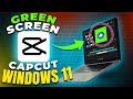How to Use Green Screen on CapCut PC &amp; Laptop Users – Beginner Tutorial