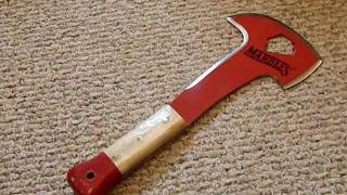 Marbles Outdoors firefighters survival axe - budget shtf / bushcraft gear