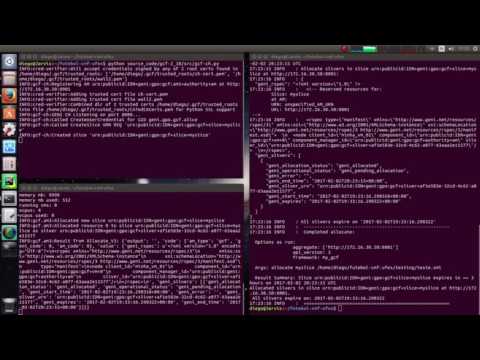 Virtual Machines discovery and provisioning using GENI API