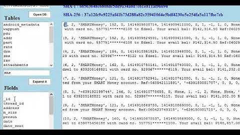 FORENSICS TOOLS||MOBILE FORENSICS||SQLITE PARSER||