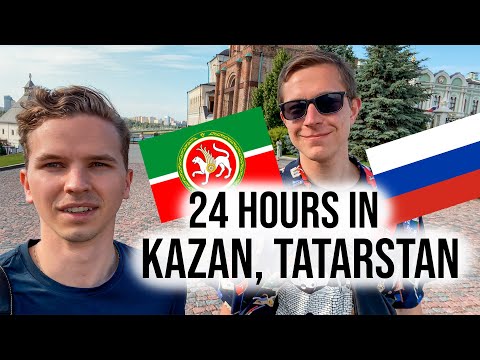 24 Hours in Kazan, Tatarstan!