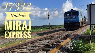 #17332 #HUBBALLI - #MIRAJ JN EXPRESS