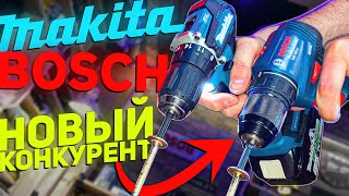 New шуруповёрт BOSCH GSR185LI vs MAKITA DDF487 БИТВА малышей!!!