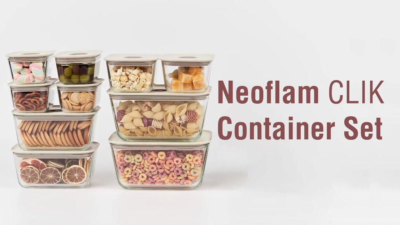 Neoflam CLIK Container Set 