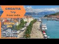 Croatia Trip from India / Essential Info (Visa, Flights, Travel Budgets and more)