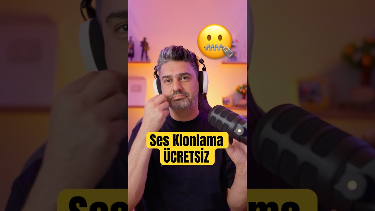 &Uuml;CRETSİZ SES KLONLAMA