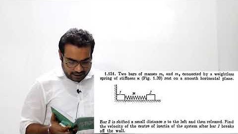 1.151 Irodov solution Mechanics