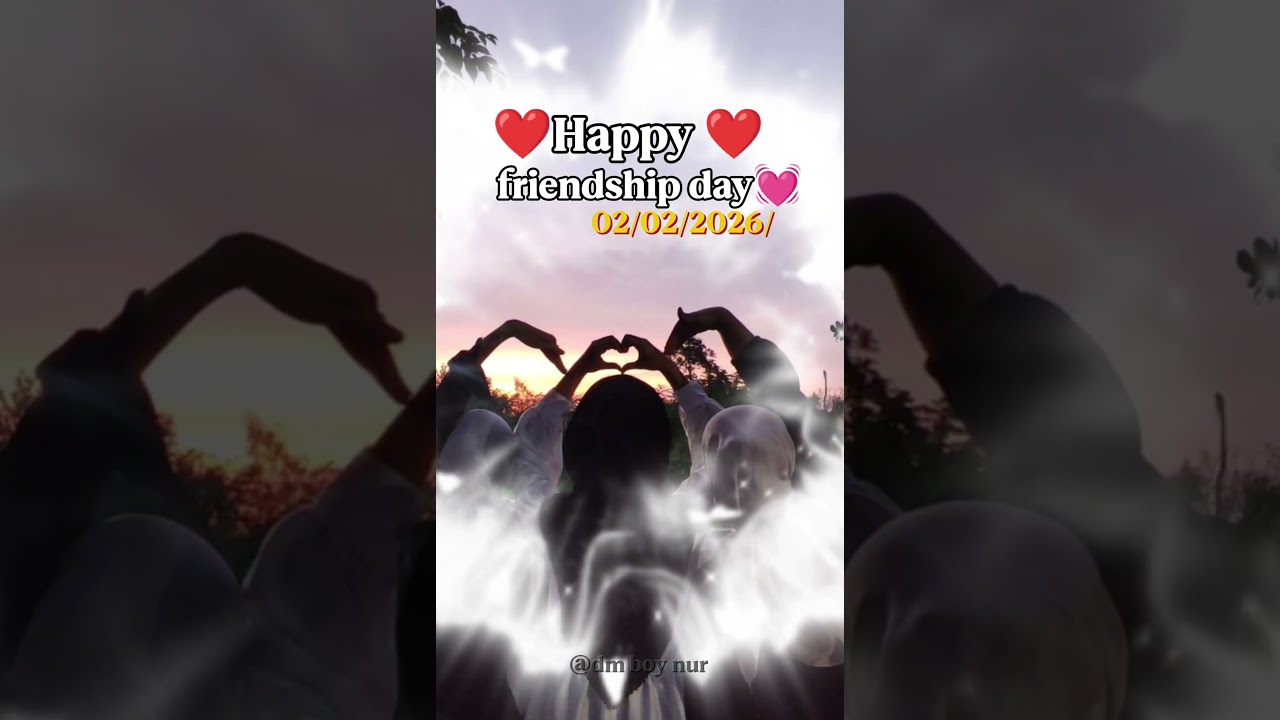 happy friendship day 💖