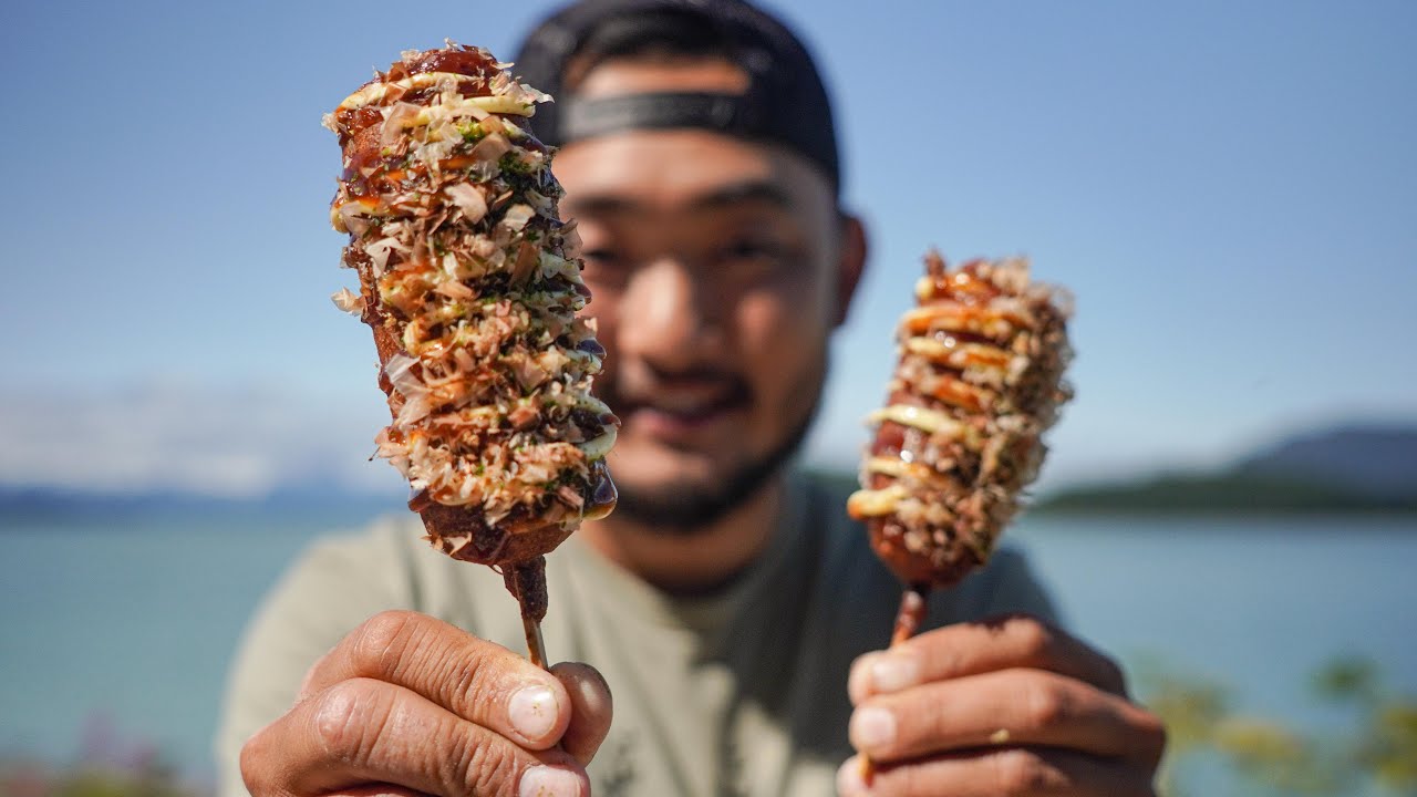 ULTIMATE STREET FOOD FUSION TAKOYAKI+CORNDOGS In Alaska