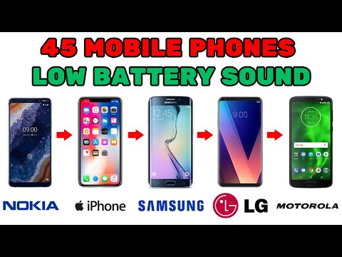MOBILE PHONE LOW BATTERY SOUNDS - PHONES BE LIKE ‘I’M ABOUT TO DIE 💀🔋