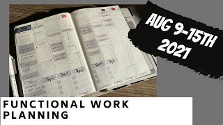 Weekly FUNCTIONAL WORK planning PROCESS and gtd setup Wk 32
