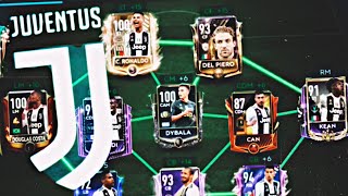 FULL SPECIAL MASTER JUVENTUS TEAM-100 ovr utots ronaldo- BEST OF GREATEST FIFA MOBILE SQUADBUILDERS