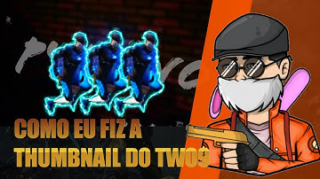 COMO EU FIZ A THUMBNAIL DO TWO9 NO CELULAR
