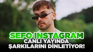 Sefo- Bilmem mi yabancı versiyonunu dinletiyor Instagram canlı yayın (31.01.2022)