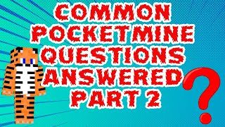 Answering Some Common PocketMine Questions Part 2
