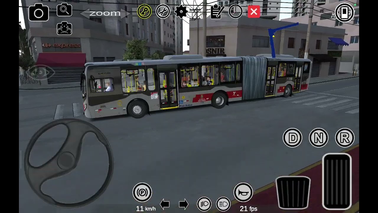 ONIBUS SE ARRASTANDO NAS RUAS DO PIOR MAPA!!! - PROTON BUS SIMULATOR