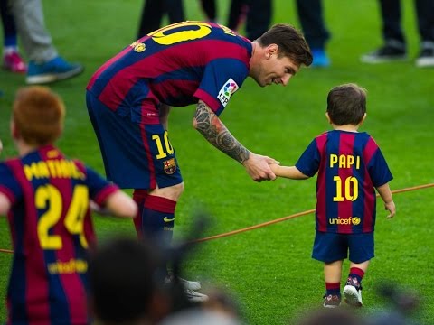 نجم برشلونة ليونيل ميسي اهداف مع اغنيه  الجزء الاول