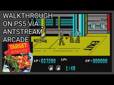 ゲームデジタルLASVEGAS Target Renegade Walkthrough on PS5 via Antstream Arcade. ZX