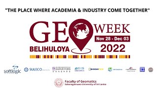 GEOWEEK2022: Third Day (GEOSYM2022) Part 1