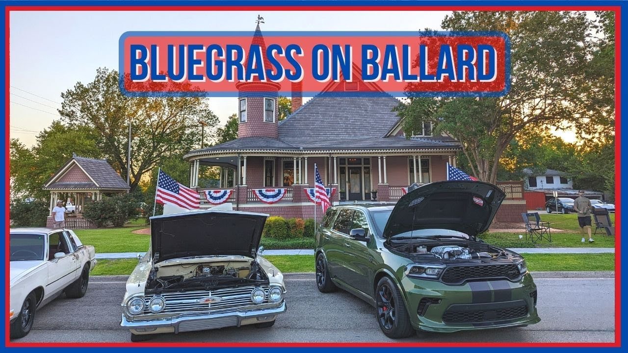 Bluegrass on Ballard 🚘 Classic Cars in DFW YouTube