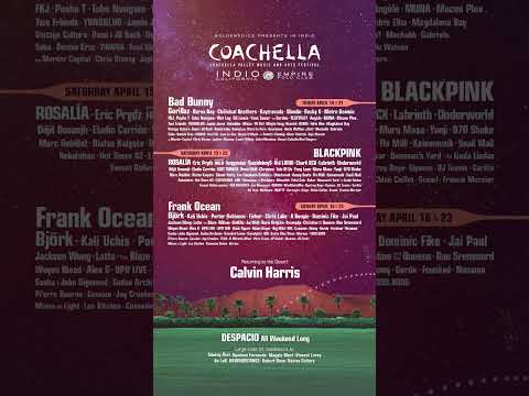 Coachella 2023 Lineup