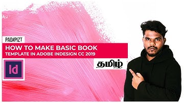 How to Make Basic Book Template in Adobe InDesign CC 2019 Tamil