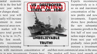 USS William D. Porter: The Only Ship That Fired a Torpedo at FDR