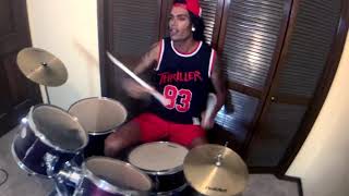 Trapson Barker on the Drums Again