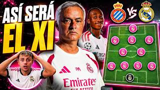 🔥 THIS IS MOURINHO'S LINEUP for ESPANYOL vs REAL MADRID!