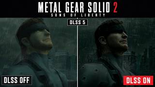 Metal Gear Solid 2 With DLSS 5 Looks Like a Different Game