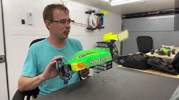 Setup Talk! Loose Track Conditions - Rear Grip RC8B4E