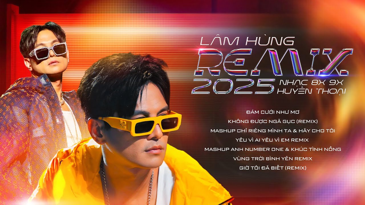 Lâm Hùng Remix 2025 - Nhạc 8x 9x huyền thoại | Đám cưới như mơ, Không được gục ngã