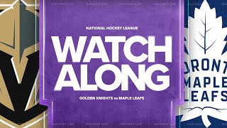 Golden Knights vs. Leafs LIVE Watchalong | Fan First Network