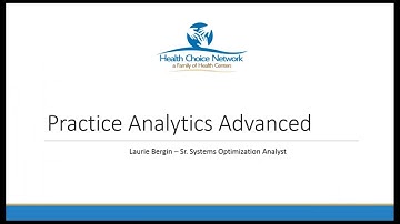 Practice Analytics Advanced
