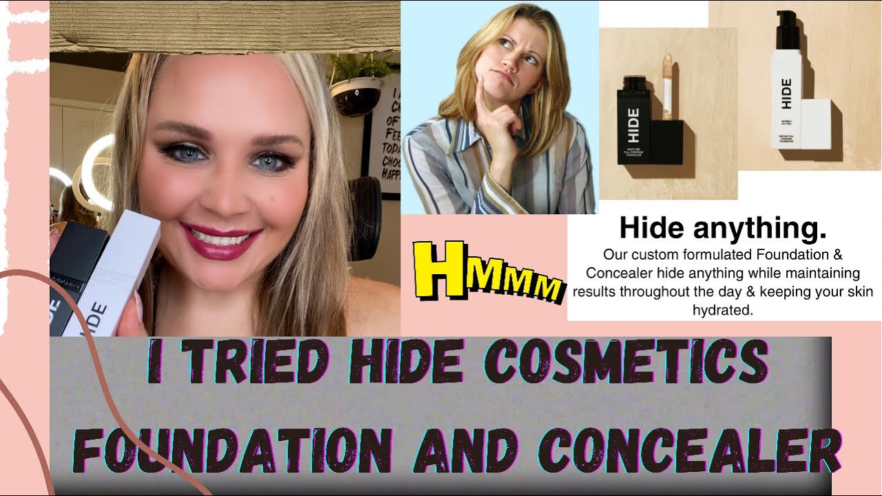Foundation for Acne! Hide Cosmetics Review. Does it hide acne and scars