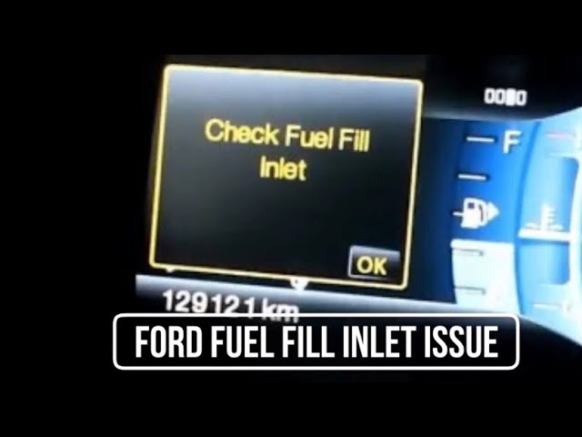 What Does Check Fuel Fill Inlet Mean On Ford F150