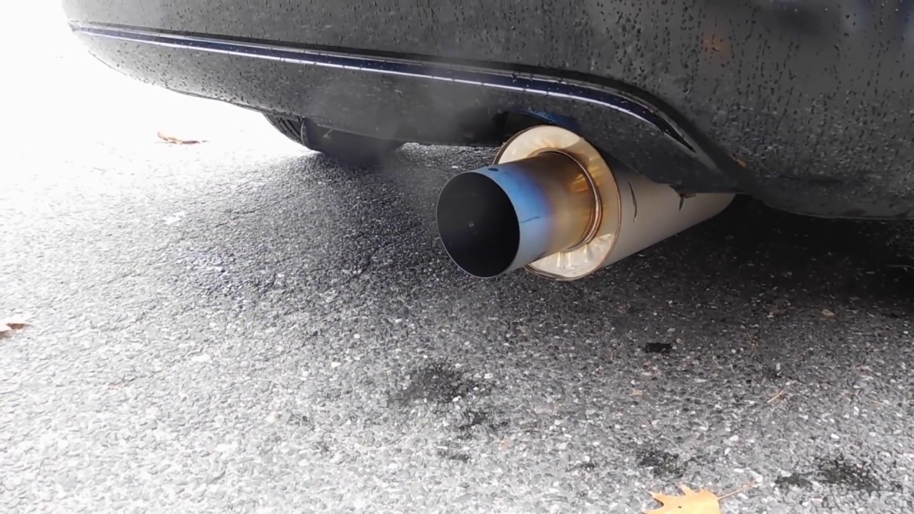 2007 Civic Si 8th Gen Hits 2 Step With Ebay Exhaust! - YouTube