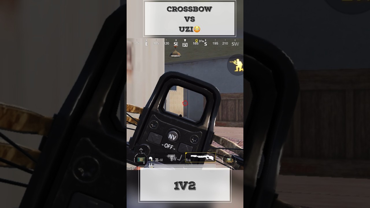 Crossbows vs Uzi in pubg/bgmi😎