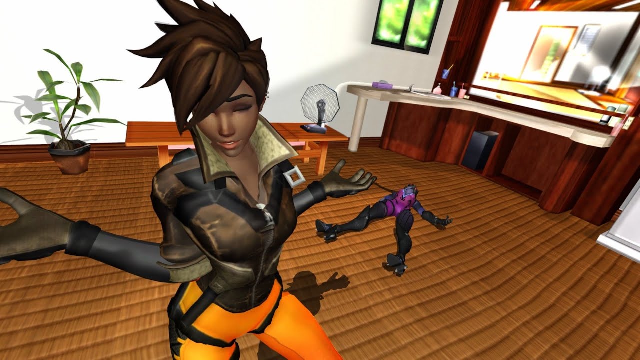 [MMD] Widowmaker & Tracer - Funny Animation Call Me Maybe 
